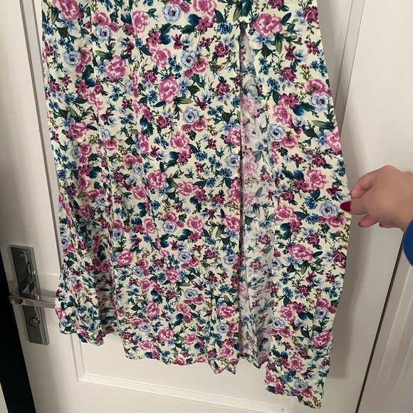 Zara Printed Midi Dress - Picture 4 of 6